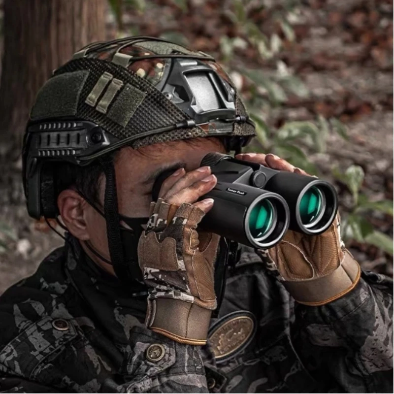 10X42 مناظير عالية الوضوح 42 مللي متر عيار المحمولة المهنية الصف تلسكوب للعرض والصيد في الهواء الطلق #3