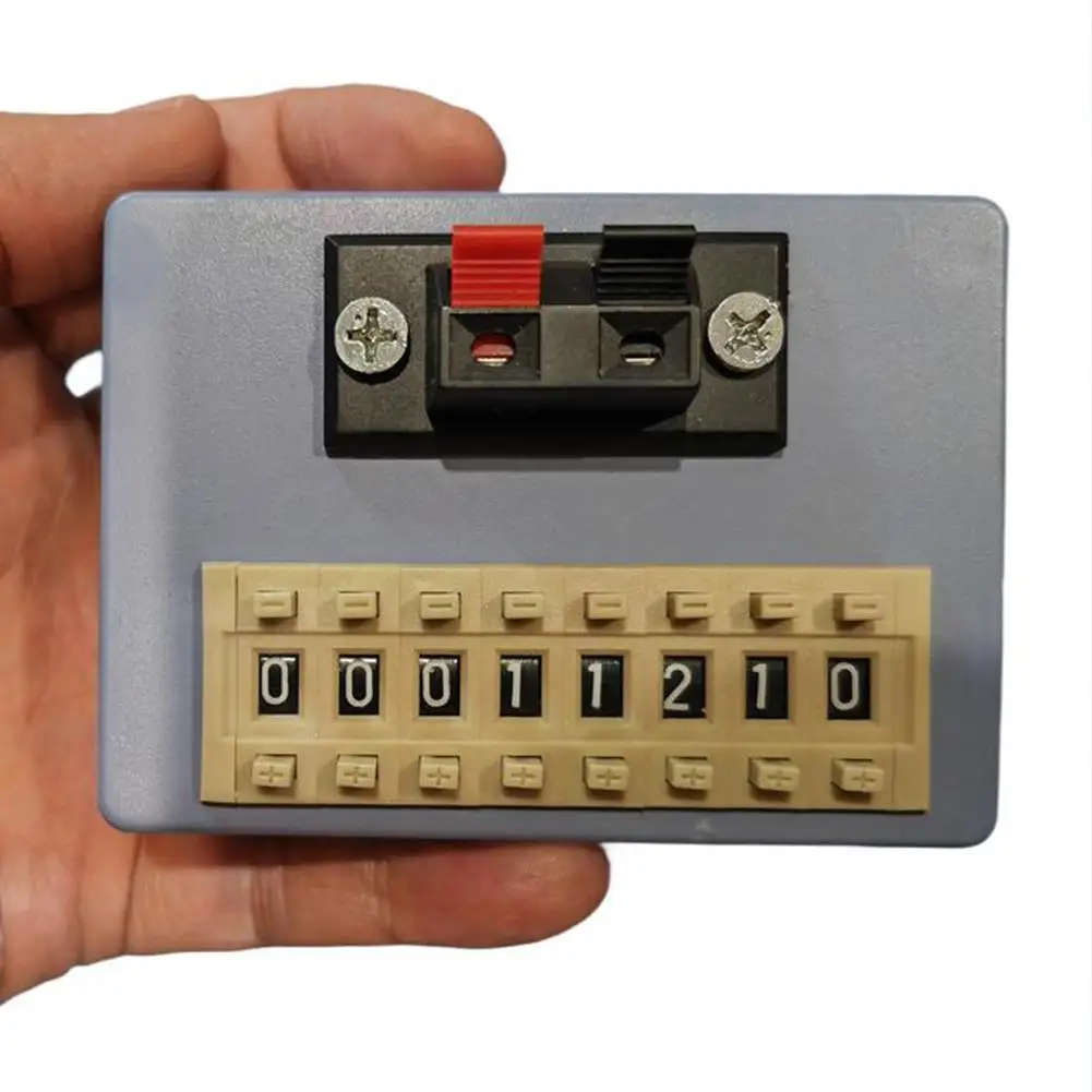 

Portable WY RES 01 dial programming resistance box adjustable 8 levels 0 to 9999999 9 ohm resistor box for electronics testing