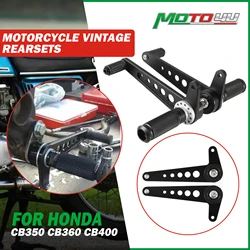 Universal Cafe Racer Vintage Rearsets Rear Sets Footpeg For Honda CB350 CB360 CB400 For Suzuki GT For Yamaha XS650 For BMW R45