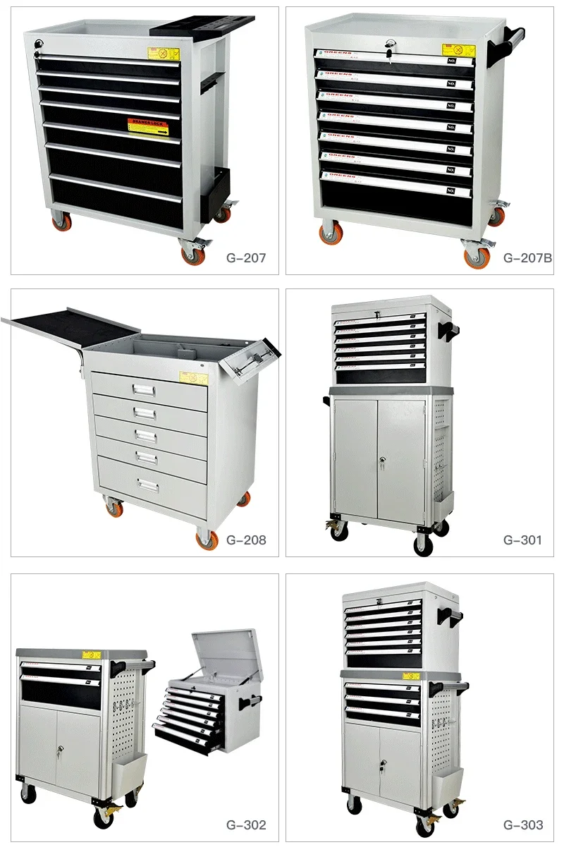 6drawers Tool cart Suitable for auto repair plant loading and unloading tools/Automotive Repair Tools