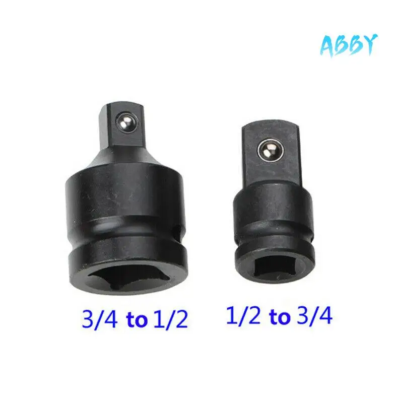 

ABBY-6PCS Ударный редуктор и переходник втулки Торцевой ключ 1/4 1/2 3/8 3/4 Привод с воздушной трещоткой Набор гаечных ключей
