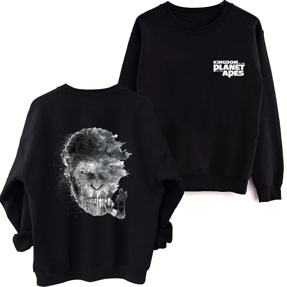 Sudadera con capucha de manga larga y cuello redondo para Fans, suéter de gran tamaño con estampado del reino del planeta de los Ape(E), estilo Harajuku, ideal para regalo