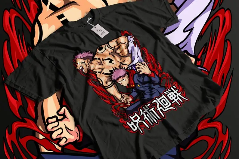 

Anime retro T-shirt, 100% cotton, all sizes for men and women Comic lovers