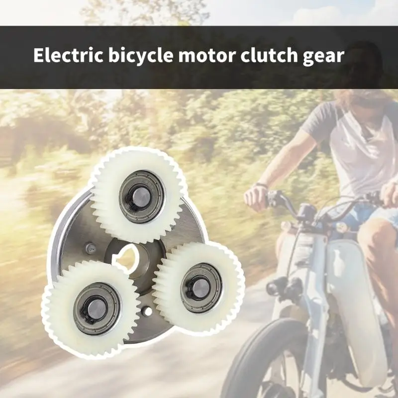W0YB Durabilidade Nylons Transmissão bicicleta engrenagem Acessórios elétricos aprimorados