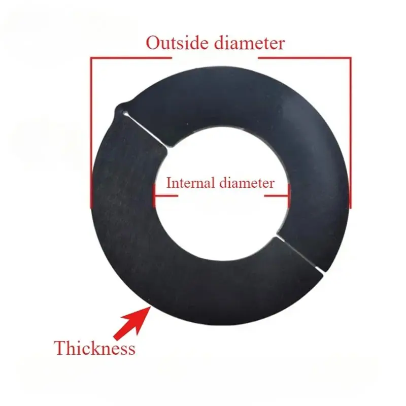 ABXV-Excavator Bucket Pin Gasket, Non-Removable Bucket Shaft Self-Locking Gasket, Self-Locking Gasket