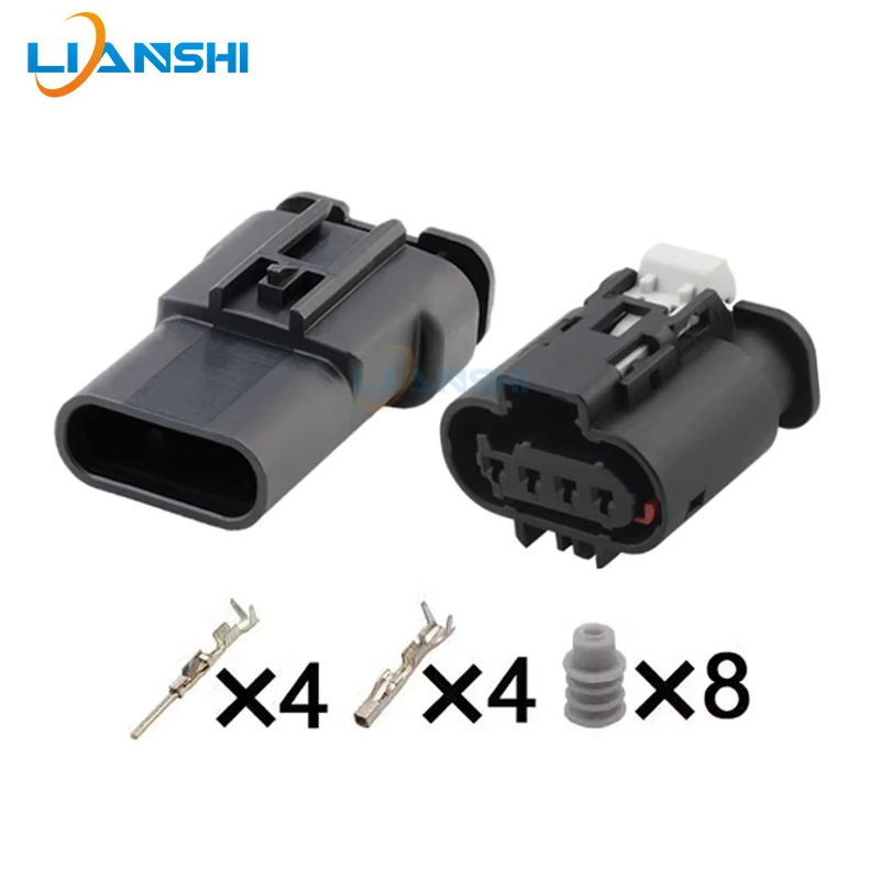 10010346/805 122 541 applicable temperature and pressure sensor plug 4p automotive connector wiring harness DJ7044SA-1.2-11/21