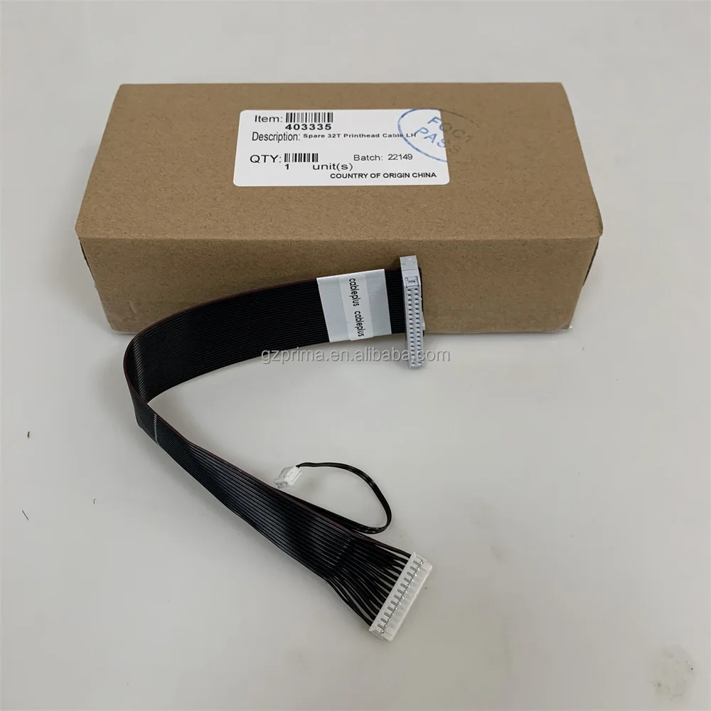 Videojet TTO Printer Spare 403335 32T Printhead Cable LH for VJ6210 Thermal Transfer Overprinter