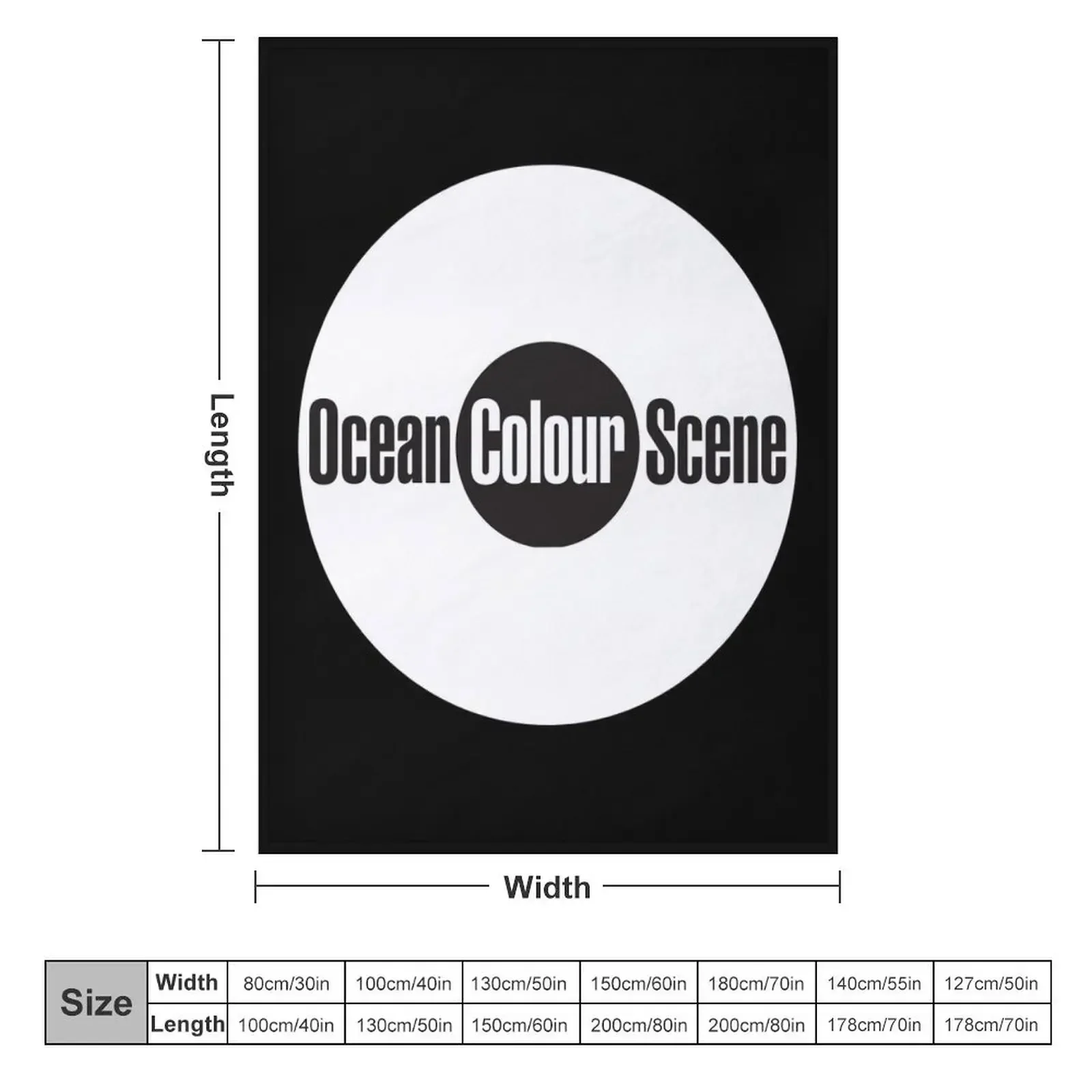 Ocean Colour Scene Throw Blanket Hair For Decorative Sofa Blankets