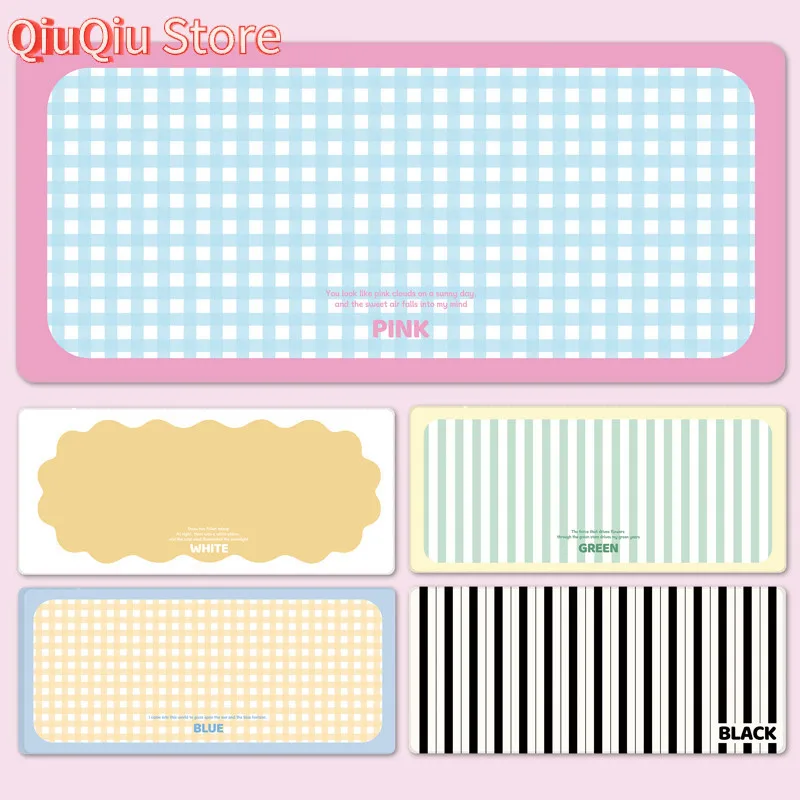Mouse Pad Oversized Girl High-Appearance Office Work Position Computer Desk Pad Korean Mouse Pad Cute Household Desk Pad