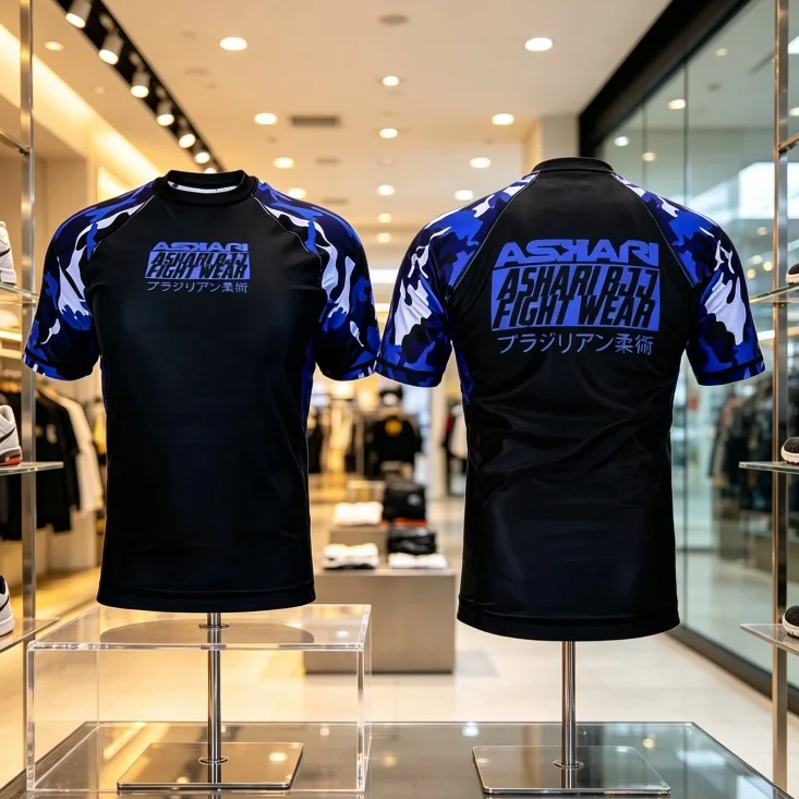 2026 New Brazilian 3D Printed Jiu Jitsu Training Mixed Combat Quick Drying Fitness Short Sleeved Parent-child Outfit