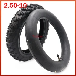 2.50-10 Front Or Rear Wheel Tire Out Tyre with Inner Tube 10inch tires 10