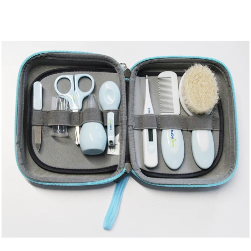 Blue color baby care set