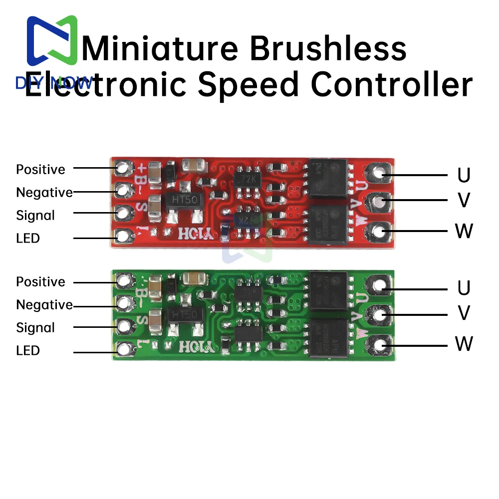 Dc5V-16V 8A Micro Brushless Esc Dc3.7V-8.4V 6A Brushless Motor Speed ​​​​Controller For 1104 1106 1306 1407 1503 ESC