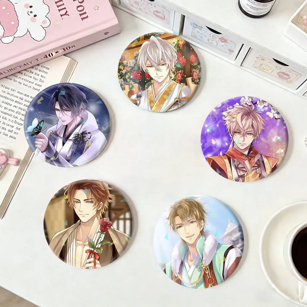

Ikemen Sengoku Romances Across Time Badges Niche Design Brooch for Backpack Lapel Pins Creative Accessories