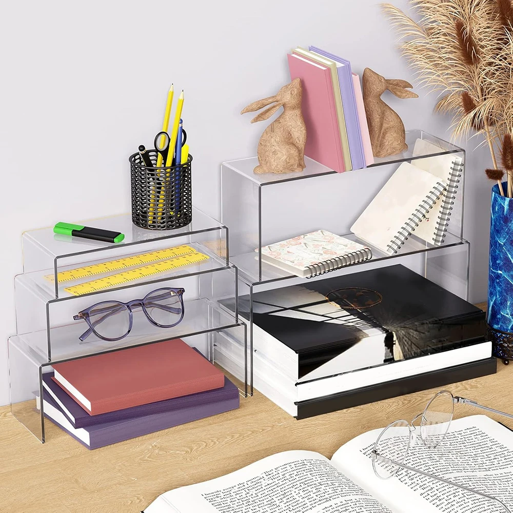 الاكريليك عرض الناهض الرف الشكل حامل العطور مجوهرات المنظم كب كيك عرض موقف رفوف عرض الأحذية الشفافة