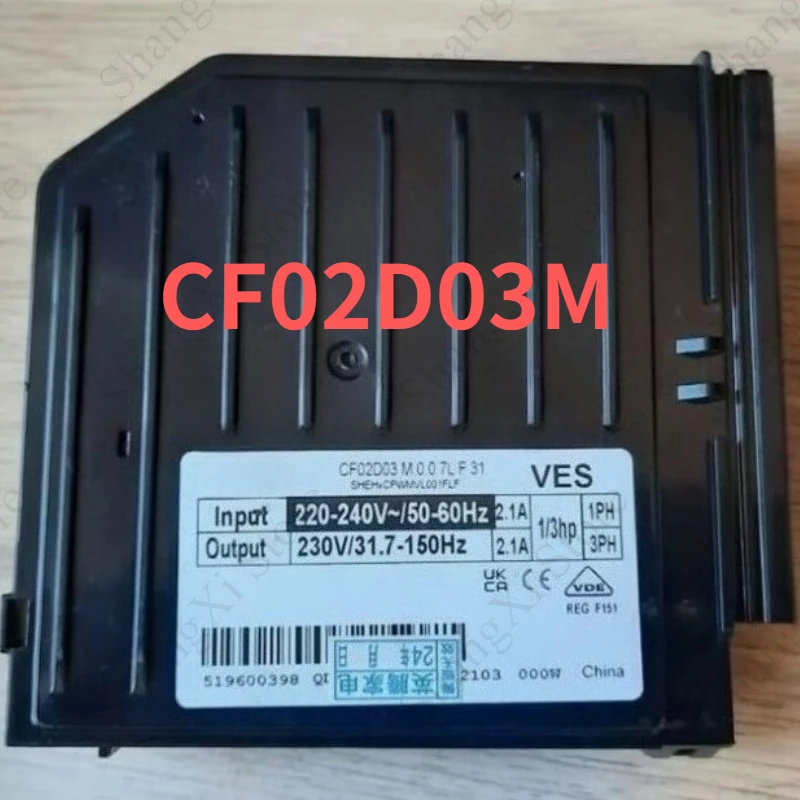 1PCS Used CF02D03 M Inverter Input 220V CF02D03M Fast Delivery