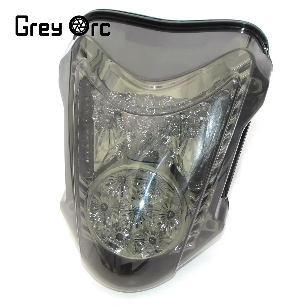 أضواء خلفية خلفية الفرامل الجمعية LED التوجيه الذيل مؤشر ضوئي لسوزوكي هايابوسا GSX1300R 2008-2020 دراجة نارية ABS البلاستيك