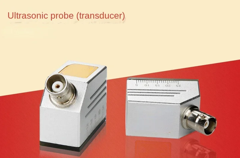 

Ultrasonic Flaw Detector Probe Transducer Single Crystal Angle Probe High Precision 2.5 Mhz13 * 13k2