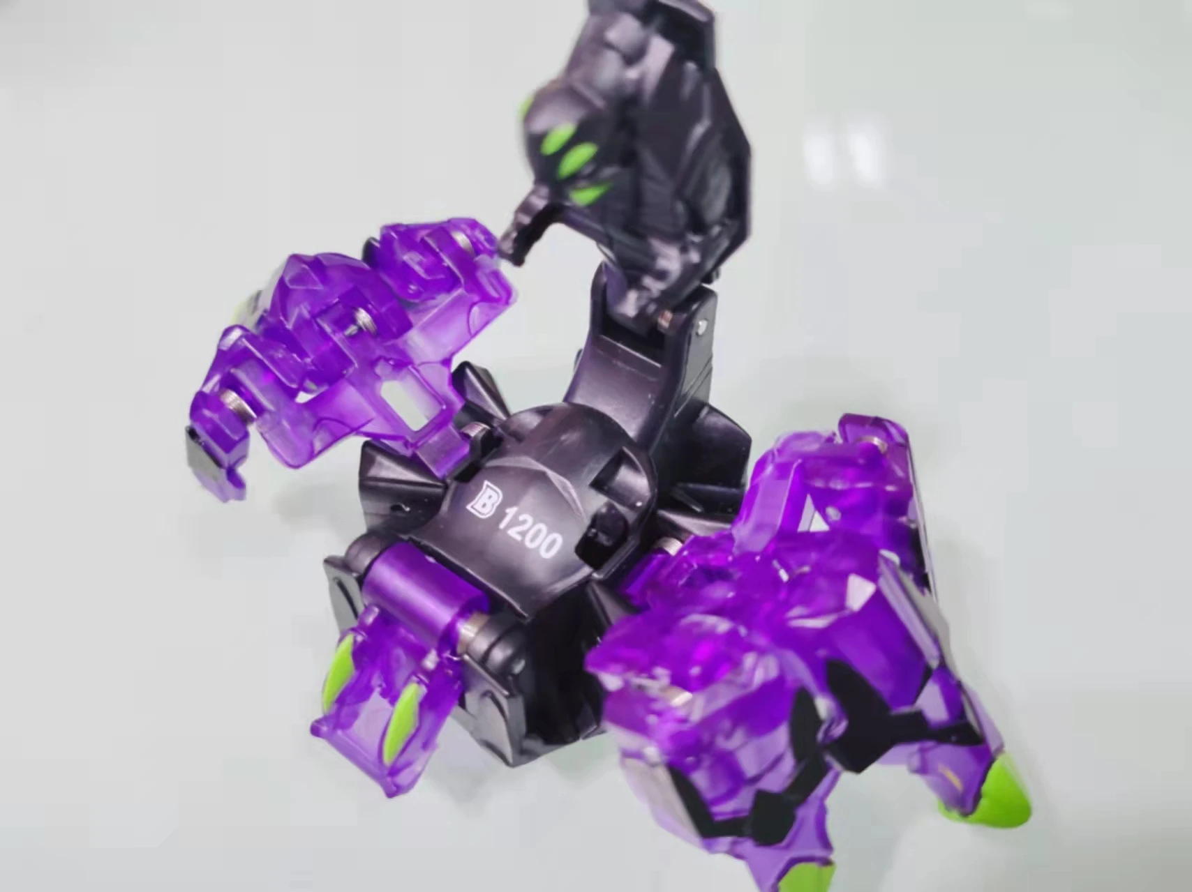 Japanese Bandai Genuine Gacha Scale Model Boom TECH! Pellet Bgr Wasp Shaped Transparent No Box Action Figure Toys