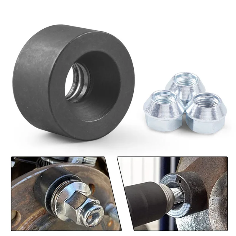 Wheel Stud Installer Tool Wheel Bolt Installer 3/4Inch Hex Wheel Lug Nuts 12X1.5, 12X1.25,14X1.5 for Most Car/Light-Duty