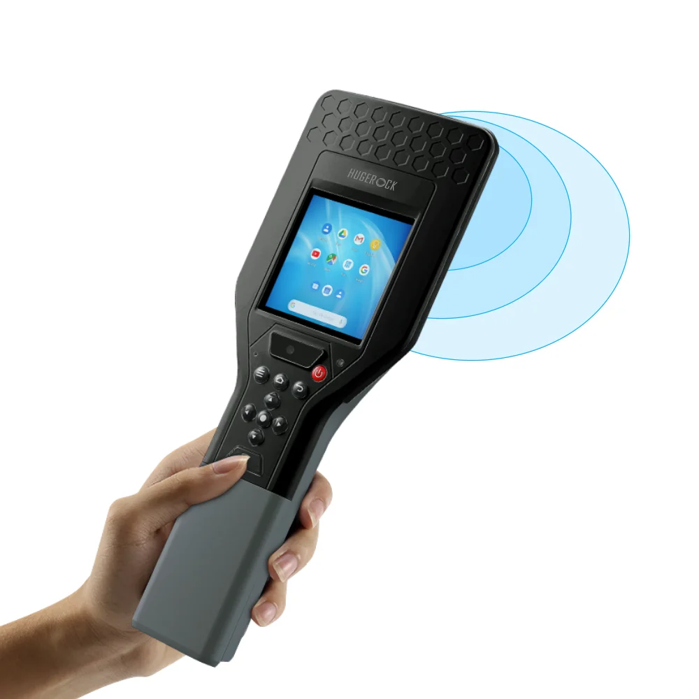 R30A 3.1 Inch WiFi GSM NFC Remote RFID Reader 1D/2D Barcode Scanner Android 13 Rugged Handheld Data Collector in Stock