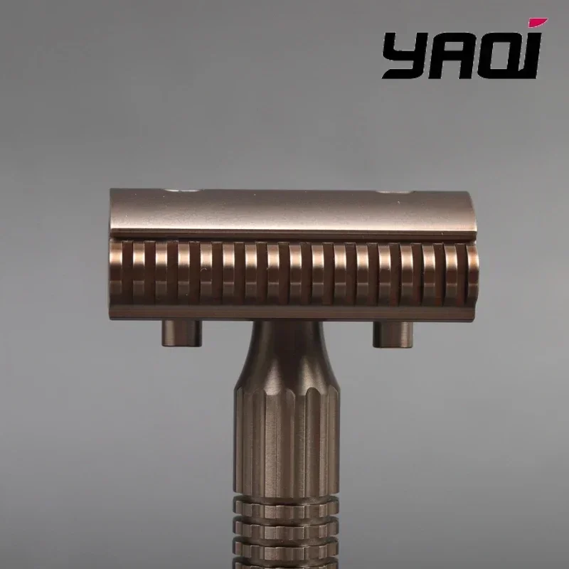 2026 Beard Shaver Razor Man Stainless Steel YAQI Bohemia 316 Stainless Steel Adjustable Baseplate Men Safety Razor view 6