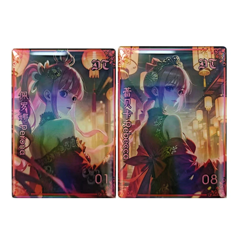 Japanische Anime One Piece Juese Boa-Hancock Perona Rebecca Sammelkarten Weihnachten Geburtstagsgeschenke Kinderspielzeug