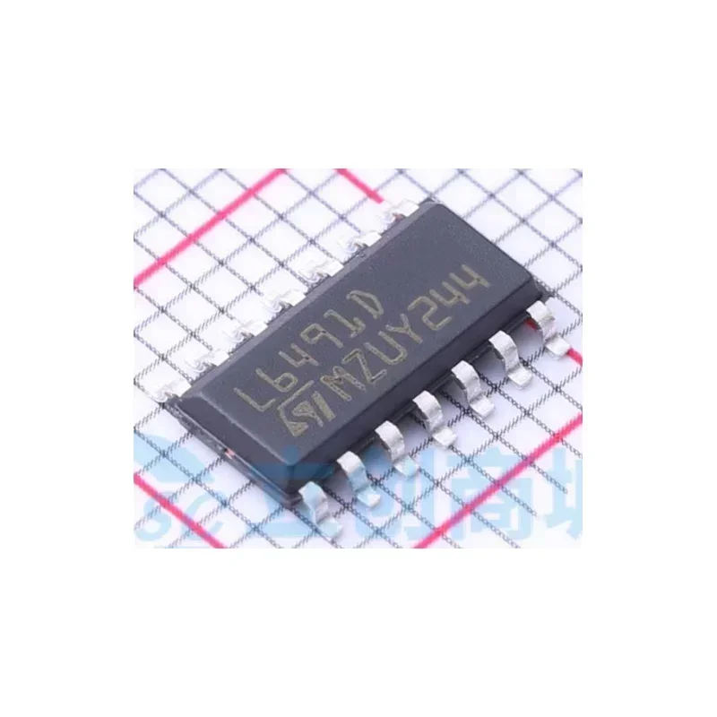 10PCS/LOT L6491DTR  L6491D  SOP14 New Original In Stock