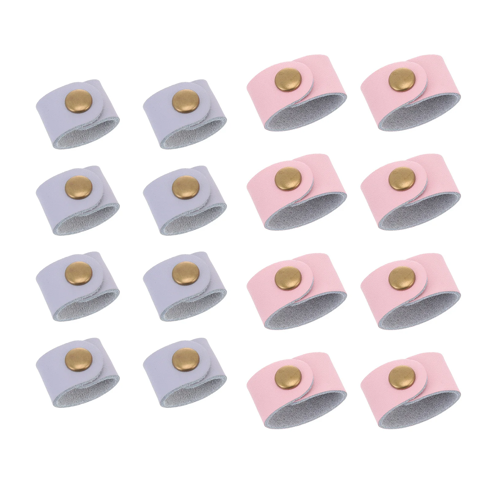 

16pcs Cable Organizer Cord Holder For Desktop Management Clips Compatible With Charging Data Cables Headset Winder