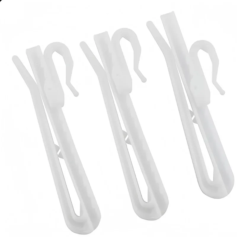 8.5cm Height Adjustable Drapery Pins 87 pcs, No Drilling Required, Strong Load Support, for Bedroom Window Drapery