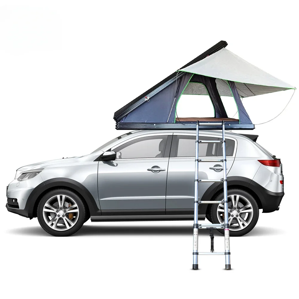 

Waterproof Camper Pop up Automatic Fold Hard Shell Camping Awning Roof Top Tent For SUV 4x4 Truck