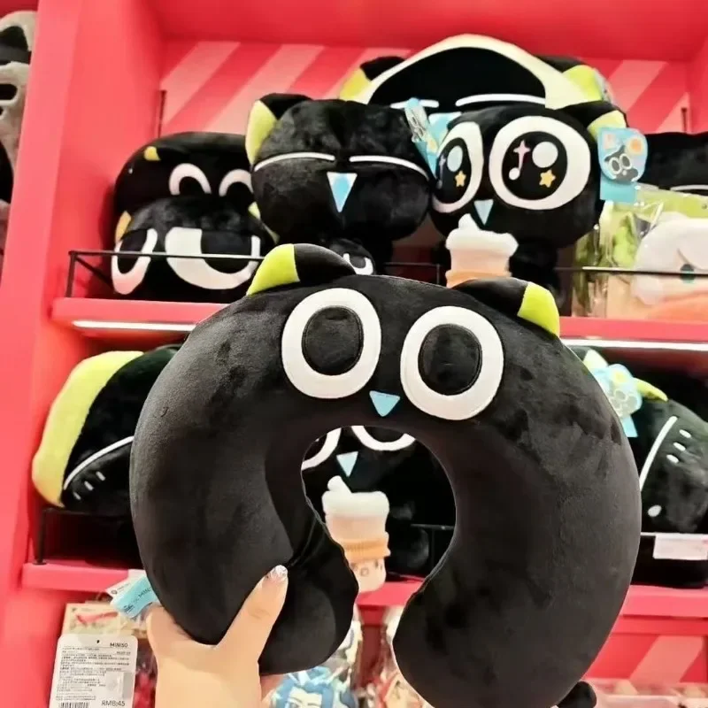 

Ruo Xiaohei U Shaped Neck Pillow Portable Travel Pillow Airplane Neck Support Soft Comfortable Neck Cushion for Travel Napping