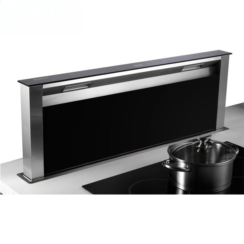 

Lifting range hood Nakajima island range hood bar open kitchen yacht range hood frequency conversion domestic circulation