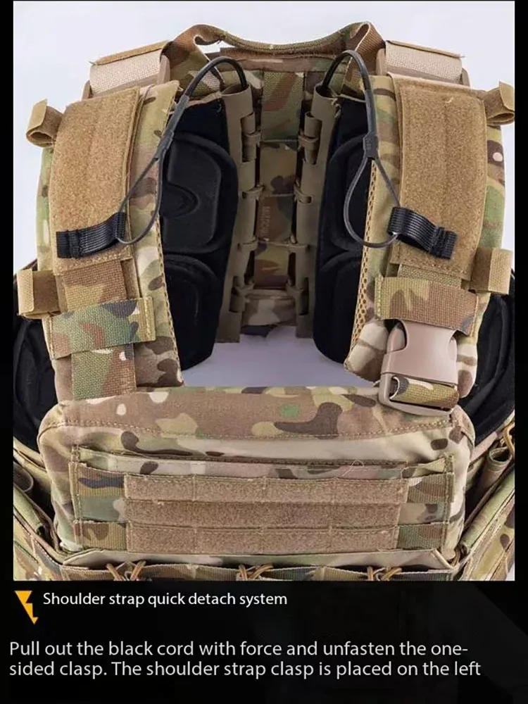 IDOGEAR مول الكرز لوحة الناقل التكتيكية CPC سترة درع للجسم القتالية الناقل حقيقية 3313 #4