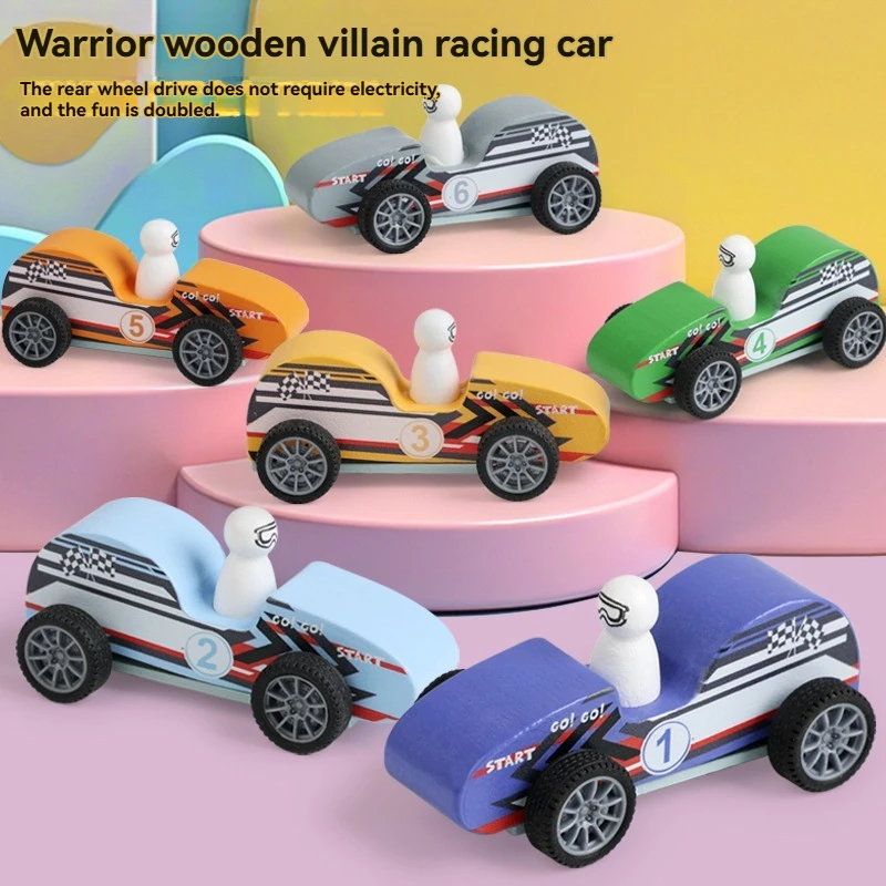 

Детские строительные блоки с изображением животных, детские игрушки-автомобили, набор машинок с инерционным отскоком, подарок-головоломка для мальчиков раннего образования