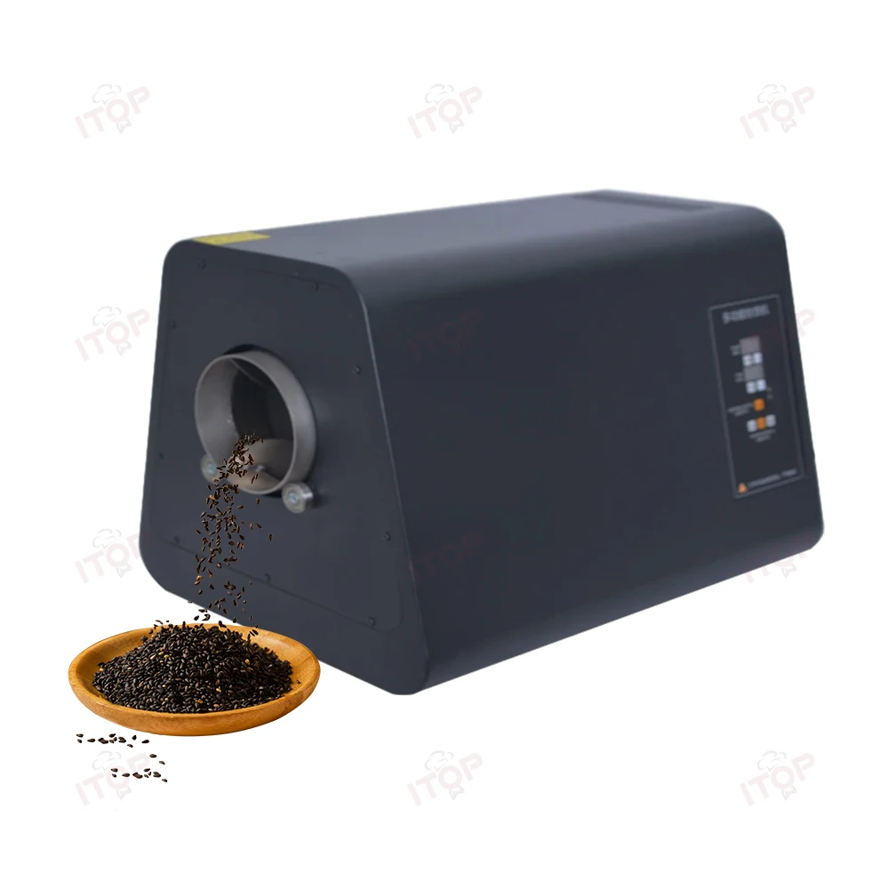 Automatic Small Household Coffee Bean Roaster/grain Roasting Machine Stir-fry Machine/sesame Peanut Nut Bean Coax Machine