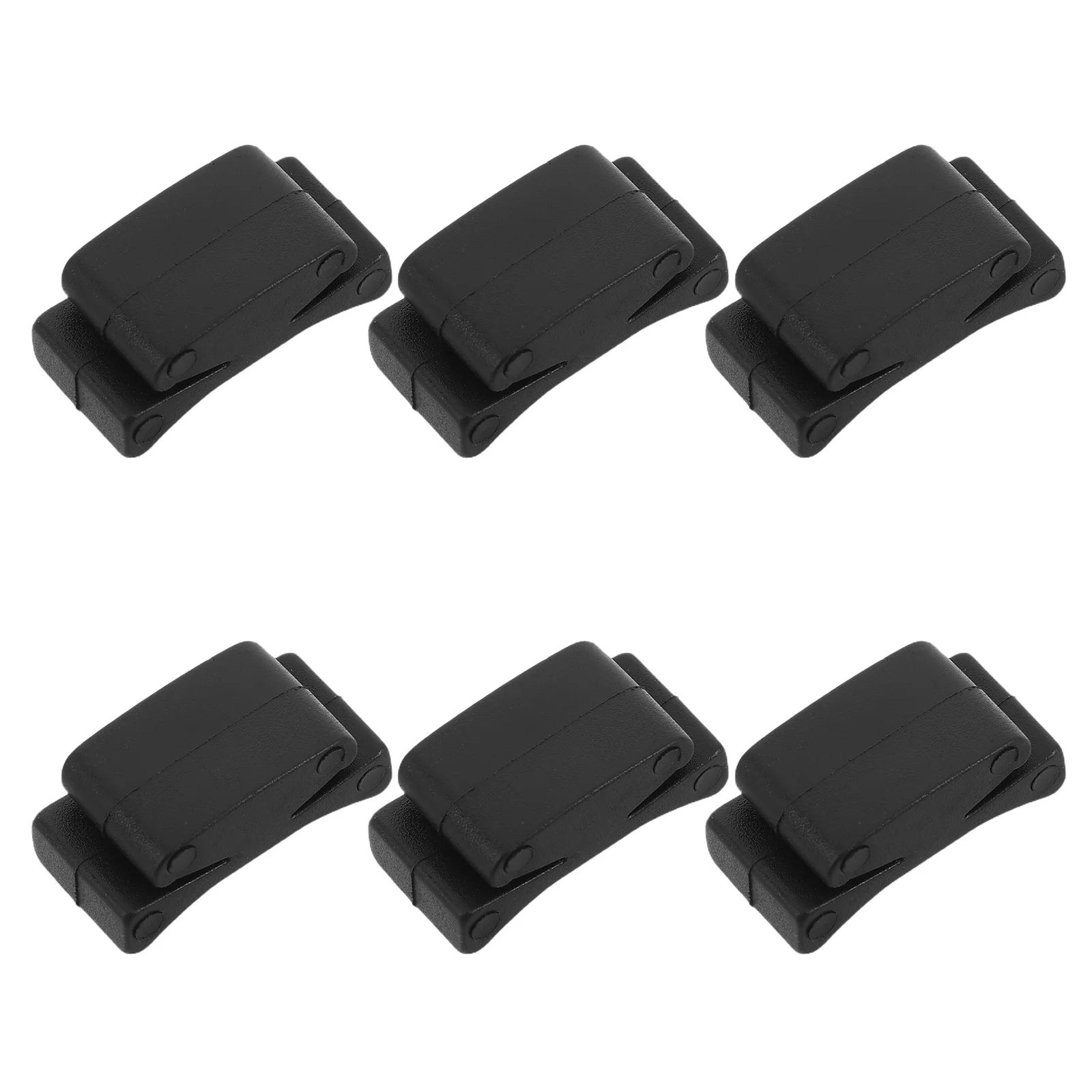 

6pcs Guitar Accessories Set Black Acoustic Electric Bass Plectrum Holder Display Stand Headstock Storage Reliable Rubber