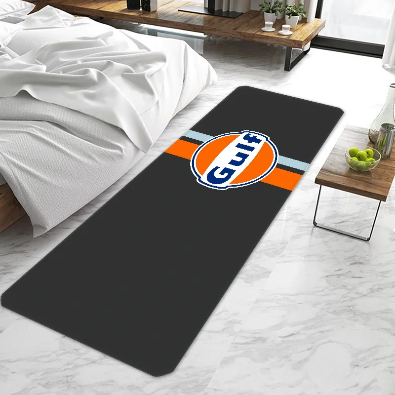 Gulf Car Race Door Mat Entrance Doormat Non-slip Washable Kitchen Carpet Living Room Hallway Rugs Door Mats Bathroom Bath