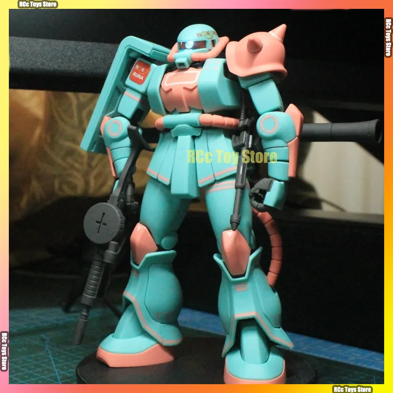 WEIMEI HG 1/144 RIKO Zaku Kit de modelos de ensamblaje colección de colores especiales Robot figuras de acción juguetes de modelos de plástico regalo