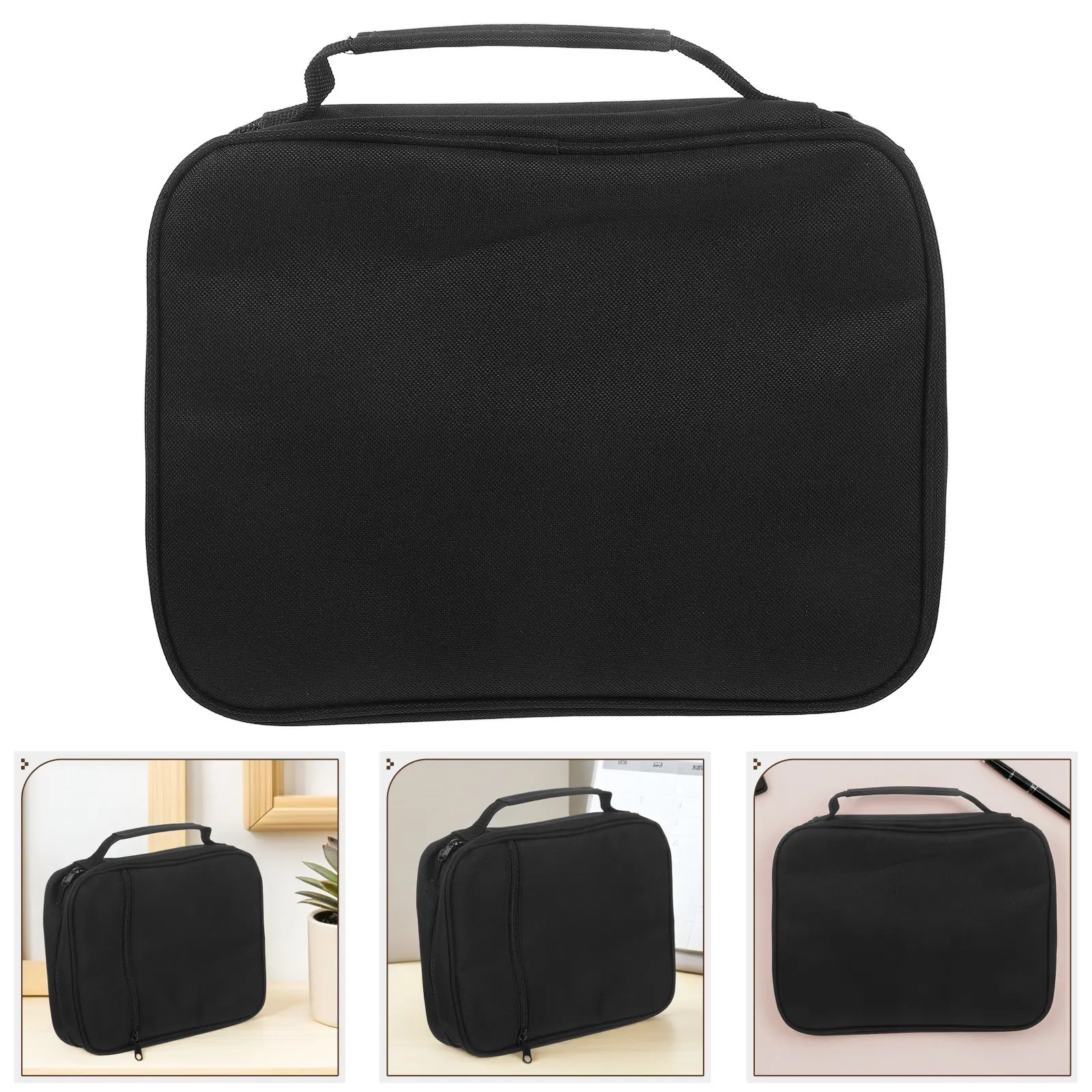 Bible Cover Protective Case Soft Inner Layer PU Transparent Window Design Ideal for Bible Holder