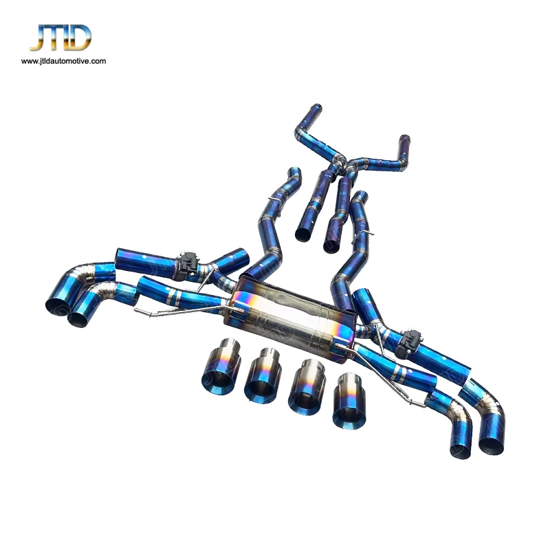 Factory High Quality Titanium Valvetronic Exhaust System Catback For BMW X6M F96 X5M F95 S63 Engine 2019+