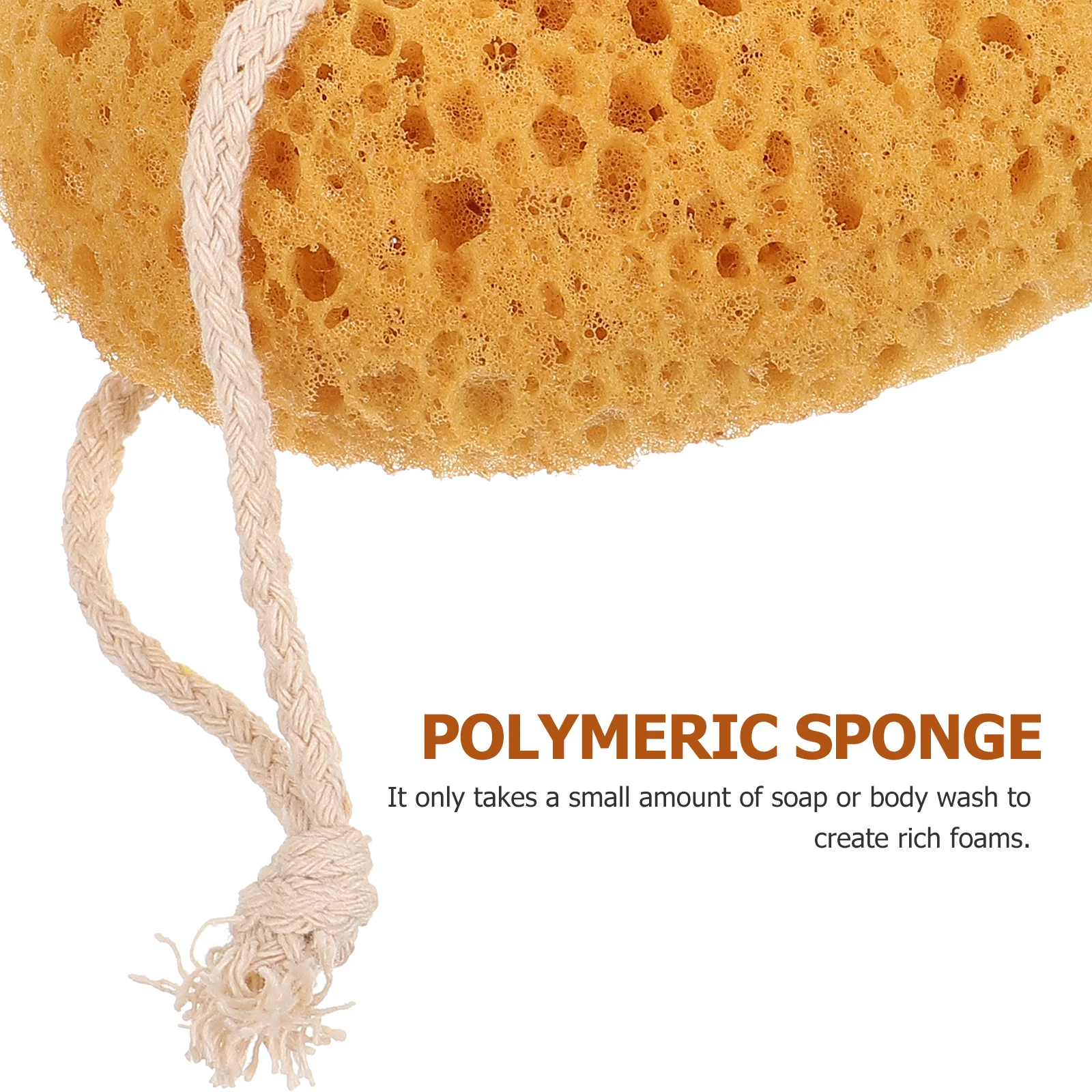 

2pcs Bath Exfoliating Body Scrubber Shower Supplies Quick Drying Skin Cleaning Home Use Scrubbing Bathing Tool Shower Sponge For