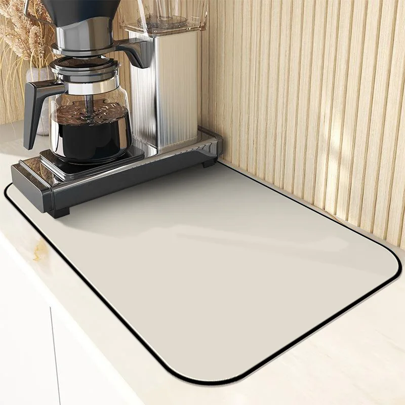 Large	Kitchen	Absorbent	Draining	Mat	Coffee	Table	Drying	Mat	Quick	Dry	Bathroom	Drain	Pad	Tableware	Mat