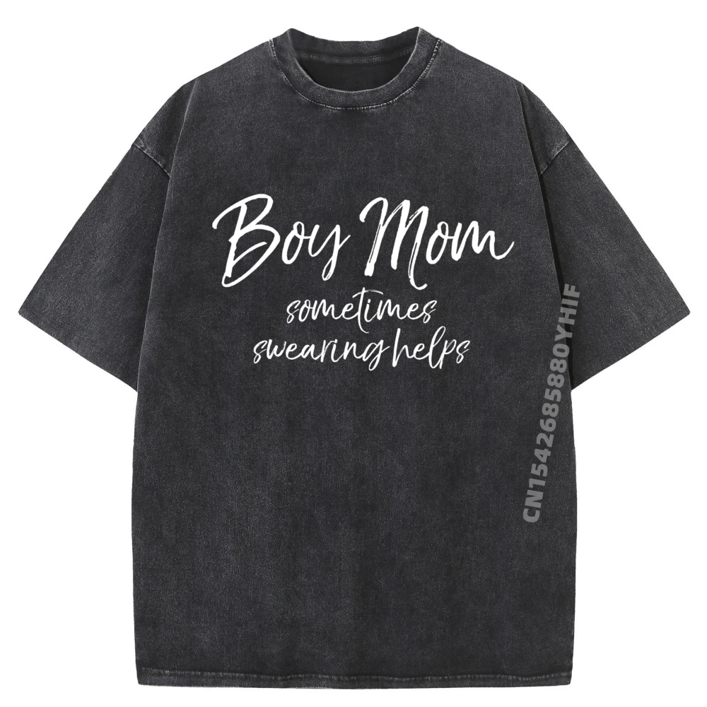 

Cute Of Boy Sometimes Swearing Helps Luxury Designer Men Short Sleeve Tee Casual Washed T Shirt For Men Aesthetic