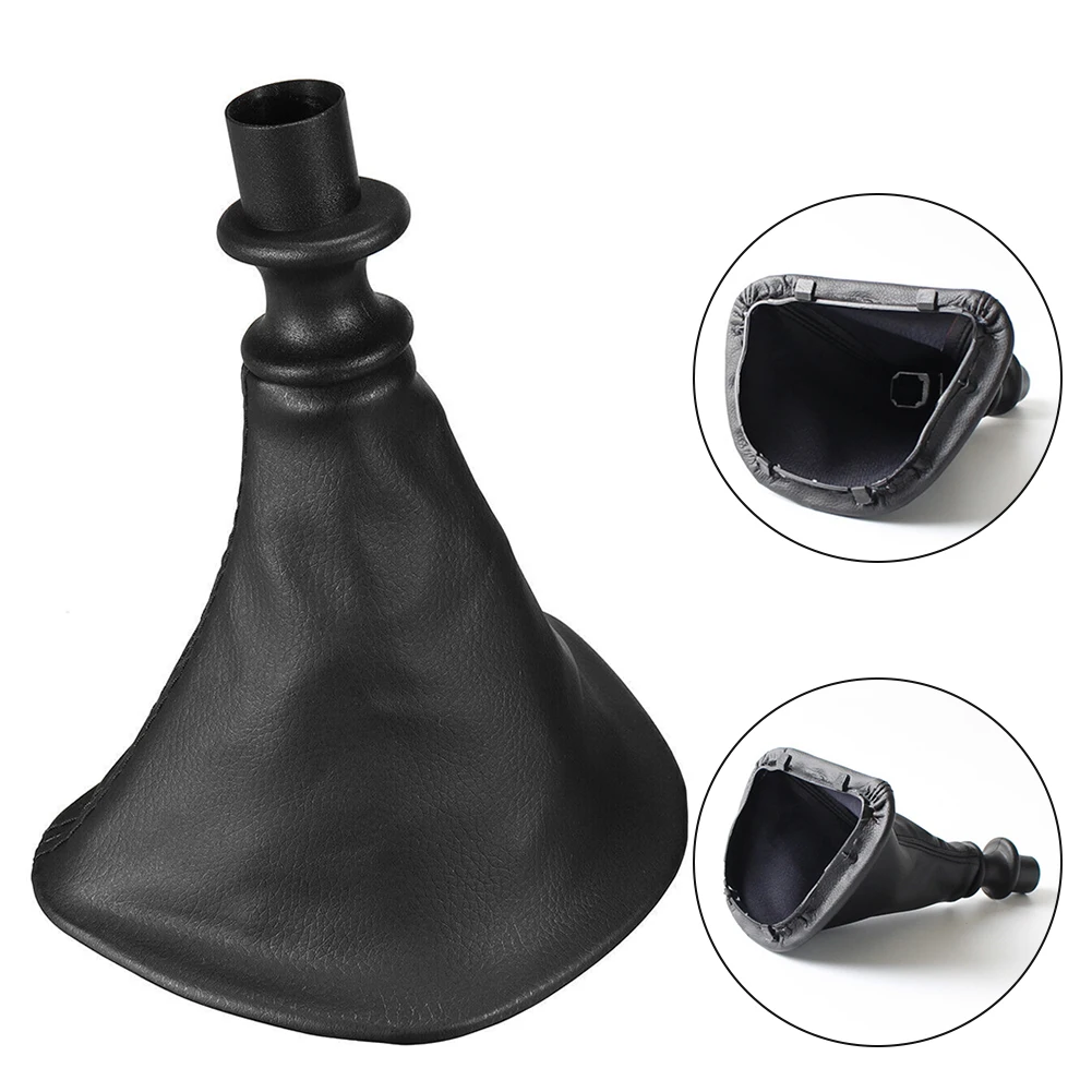 Gaitor Boot Cover Custom Fit Gear Shift Stick Knob Lever Gaitor Boot Cover for Mercedes Vito W639 2003 2010 Black