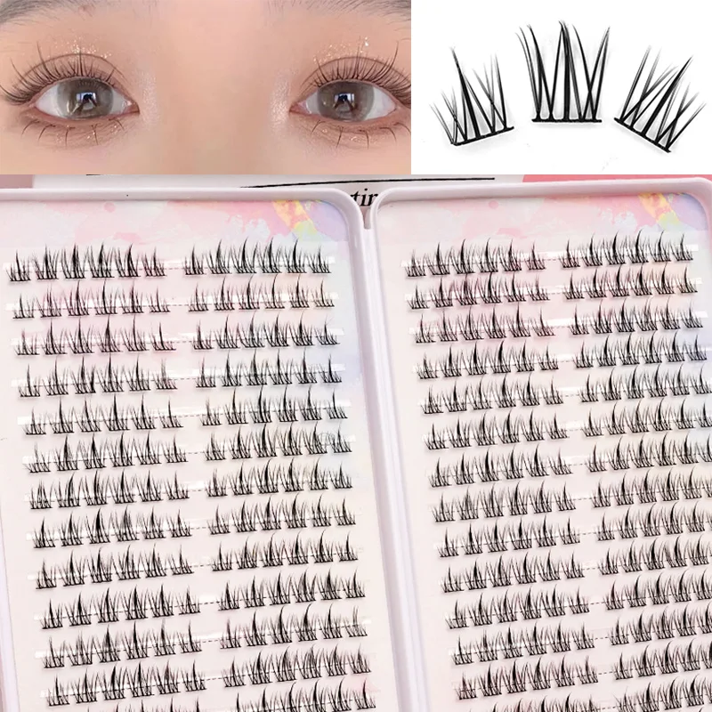 High Quality Beauty Eyelash Book 32 Rows Eyelash Extension 384 PCS Lash Clusters