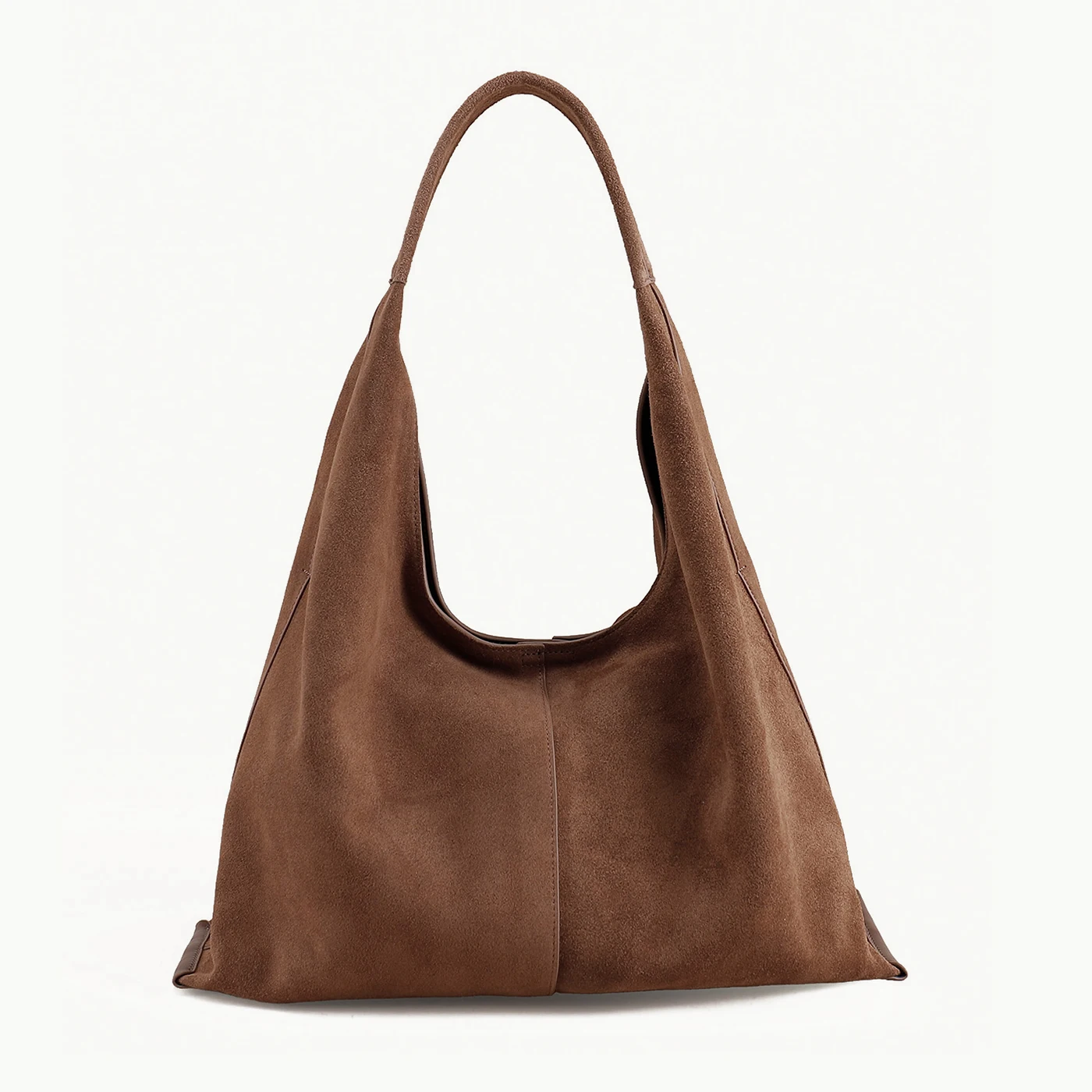 

Suede underarm tote bag 2025 new niche design matte cowhide large capacity slack crossbody bag women's handbag shoulder bag