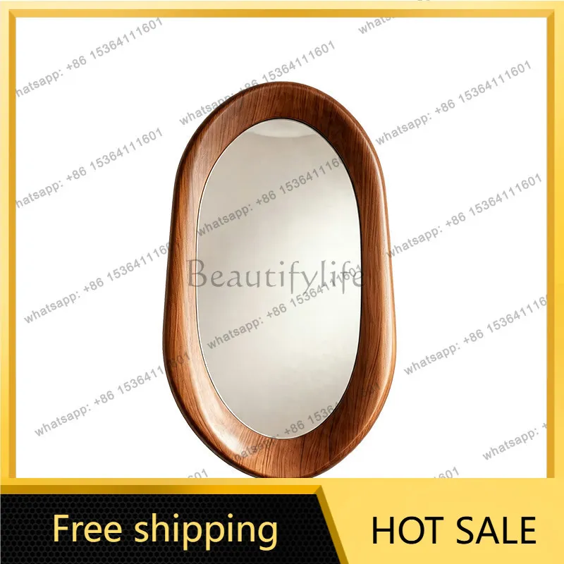PG medieval special-shaped bathroom with lamp sink mirror American smart wall-mounted bathroom mirror