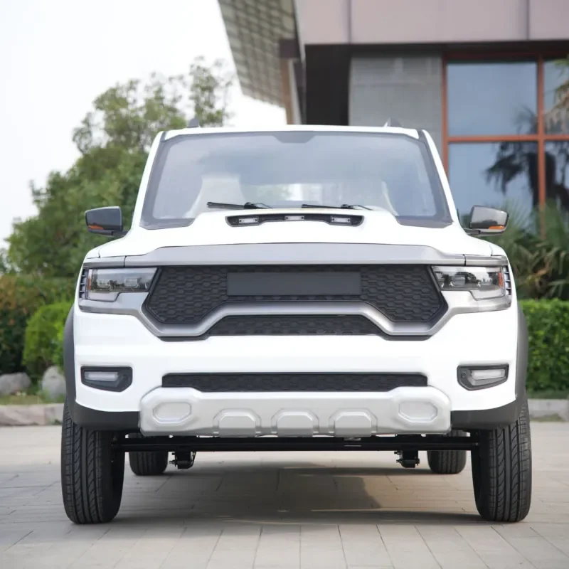 Electric Pickup Truck for Household Use Four-Wheeler Dual-Power Oil and Electric New Energy Vehicle Double-Row Off-Road Cargo