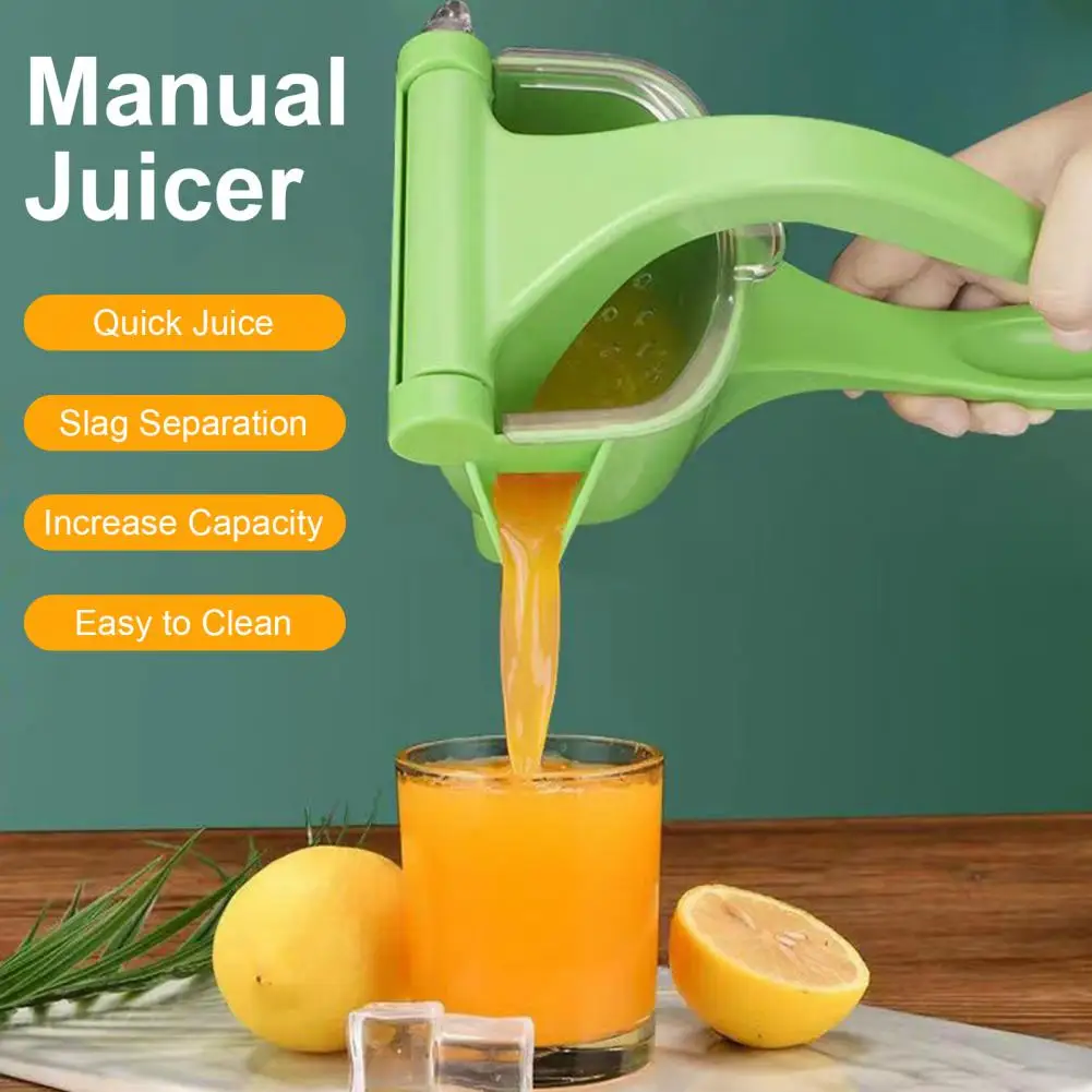 Juicer Portable Manual Citrus Juicer Lemon Squeezer Set Hand Press Fruit Juicer Kitchen Tool for Juice at Home Juice Extractor